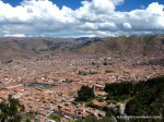 Vue sur Cusco depuis le Christ