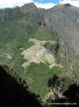 Le Machu Picchu depuis Huayna Picchu : ça a l’air tout petit !